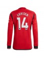 Billige Manchester United Christian Eriksen #14 Hjemmedrakt 2023-24 Langermet